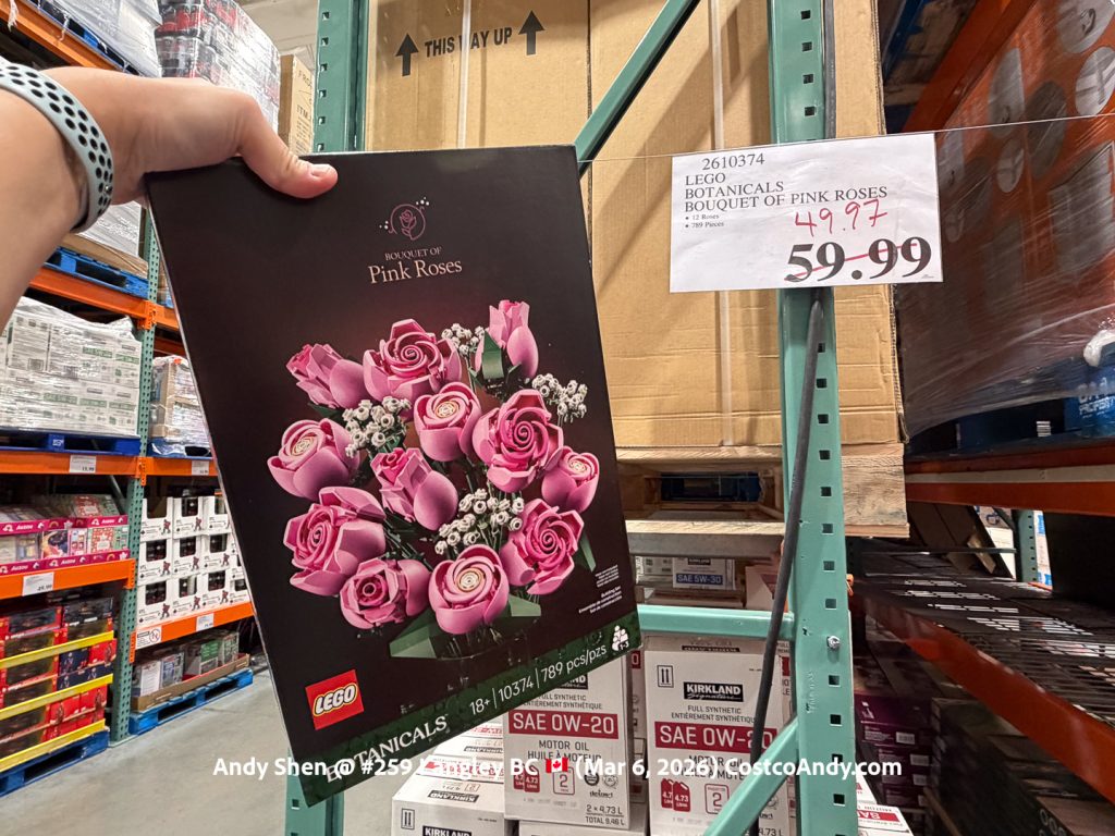 LEGO BOTANICALS BOUQUET OF PINK ROSES