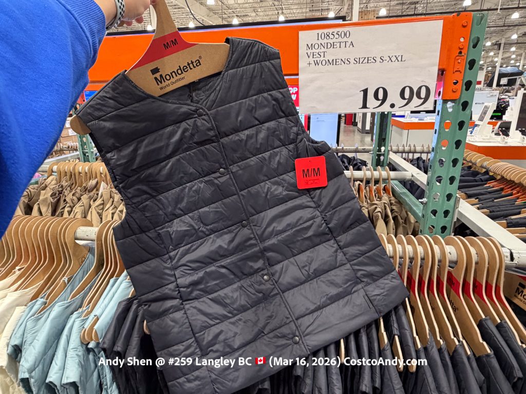 MONDETTA VEST WOMENS SIZES S-XXL