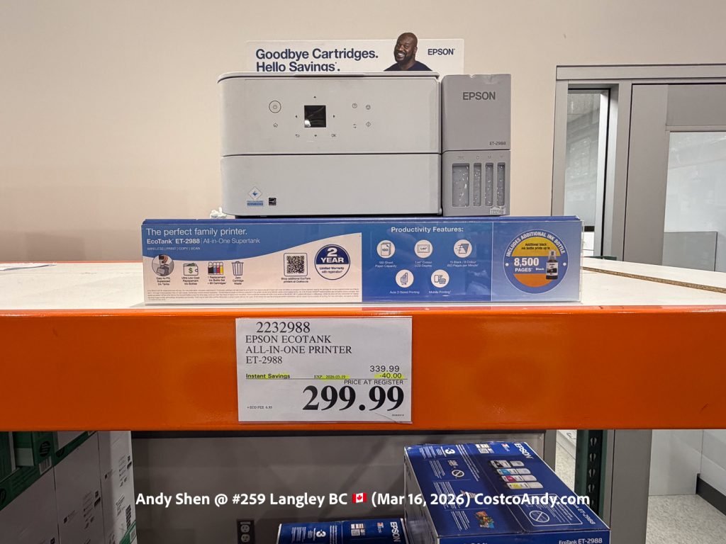EPSON ECOTANK ALL-IN-ONE PRINTER ET-2988