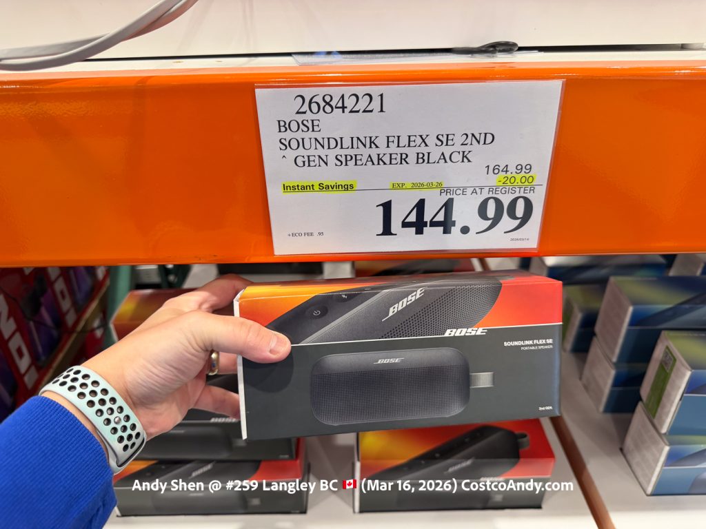 BOSE SOUNDLINK FLEX SE 2ND GEN SPEAKER BLACK