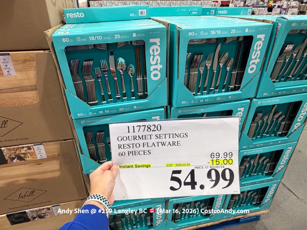 GOURMET SETTINGS RESTO FLATWARE 60 PIECES