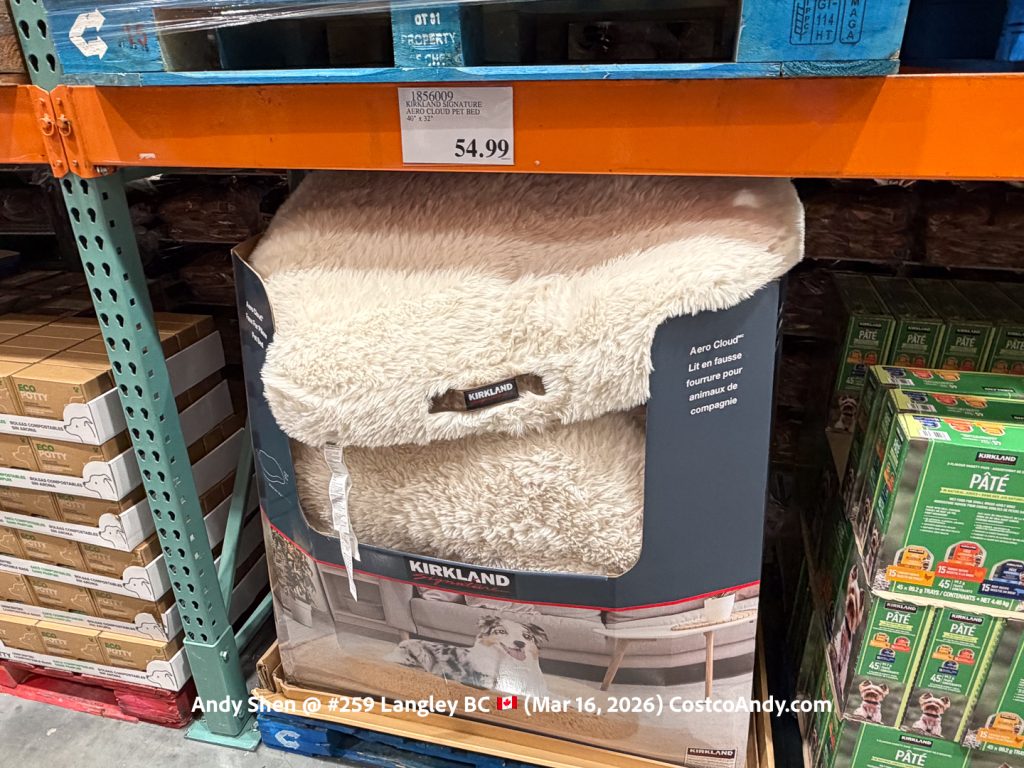 KIRKLAND SIGNATURE AERO CLOUD PET BED 40 x 32