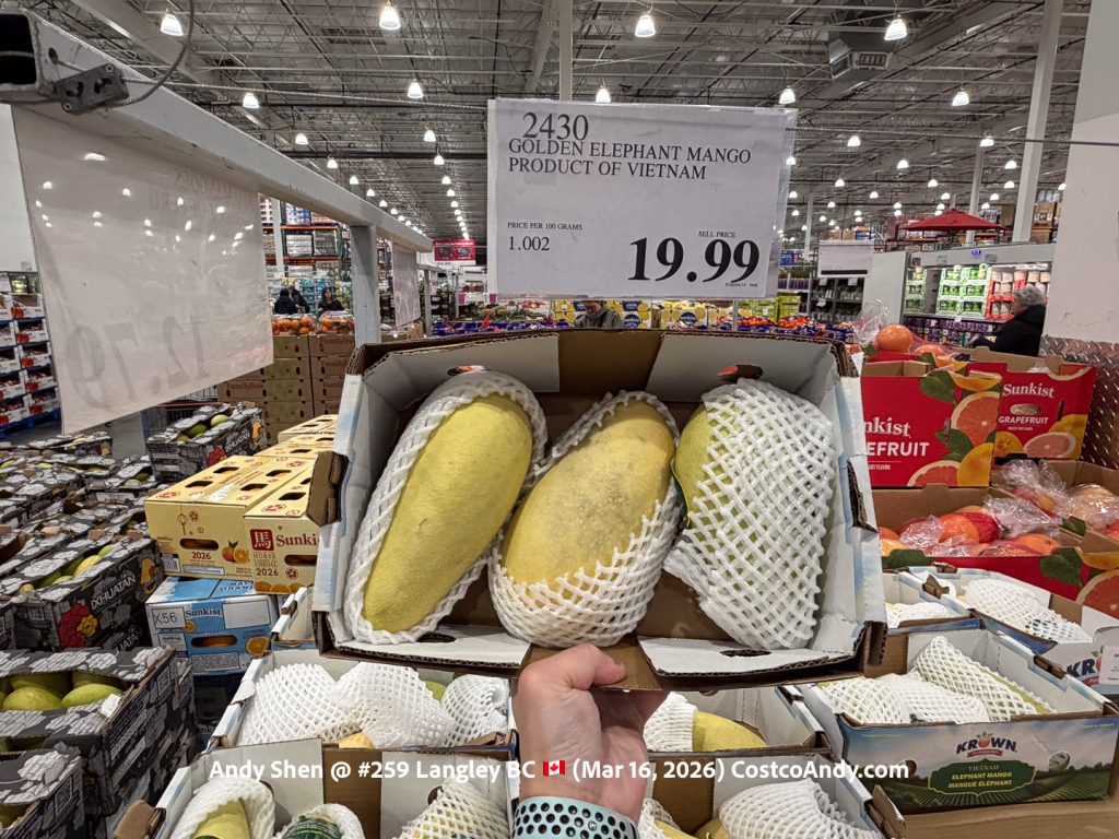 GOLDEN ELEPHANT MANGO. PRODUCT OF VIETNAM.