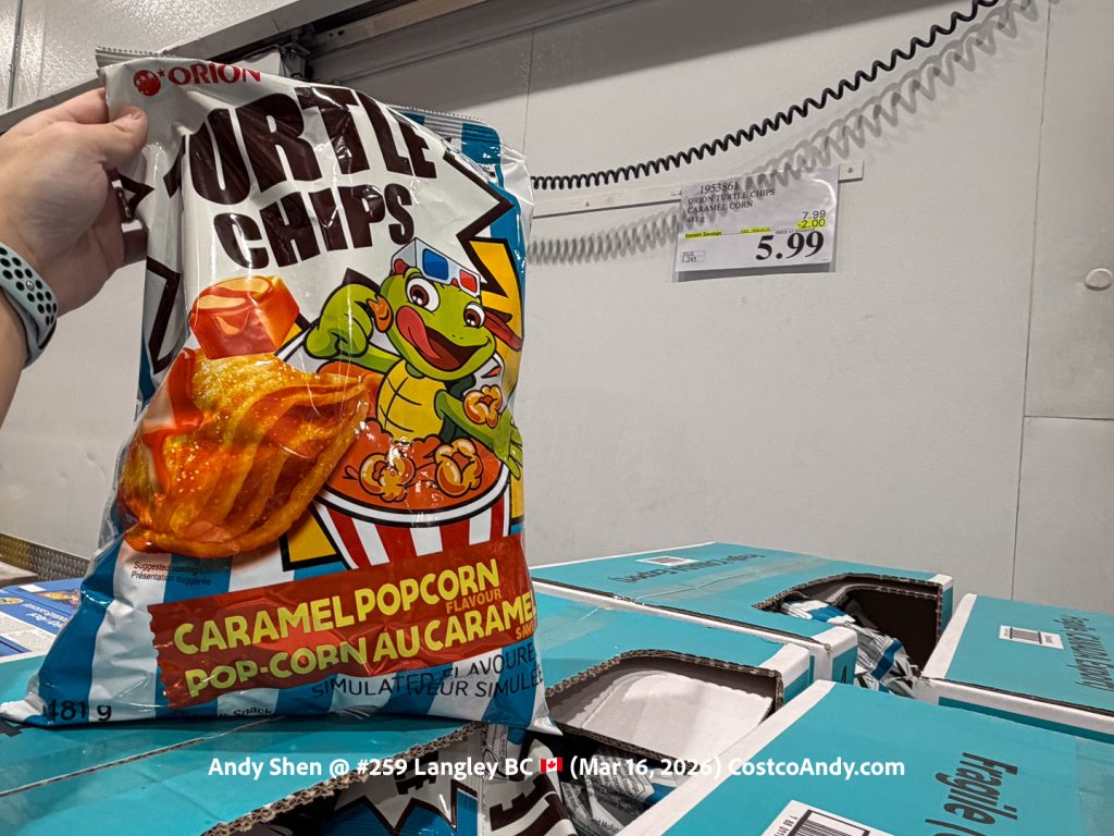 ORION TURTLE CHIPS CARAMEL CORN 481 G