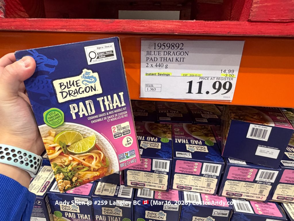 BLUE DRAGON PAD THAI KIT 2 X 440 G