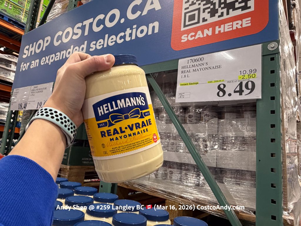 HELLMANN’S REAL MAYONNAISE 1.8 L