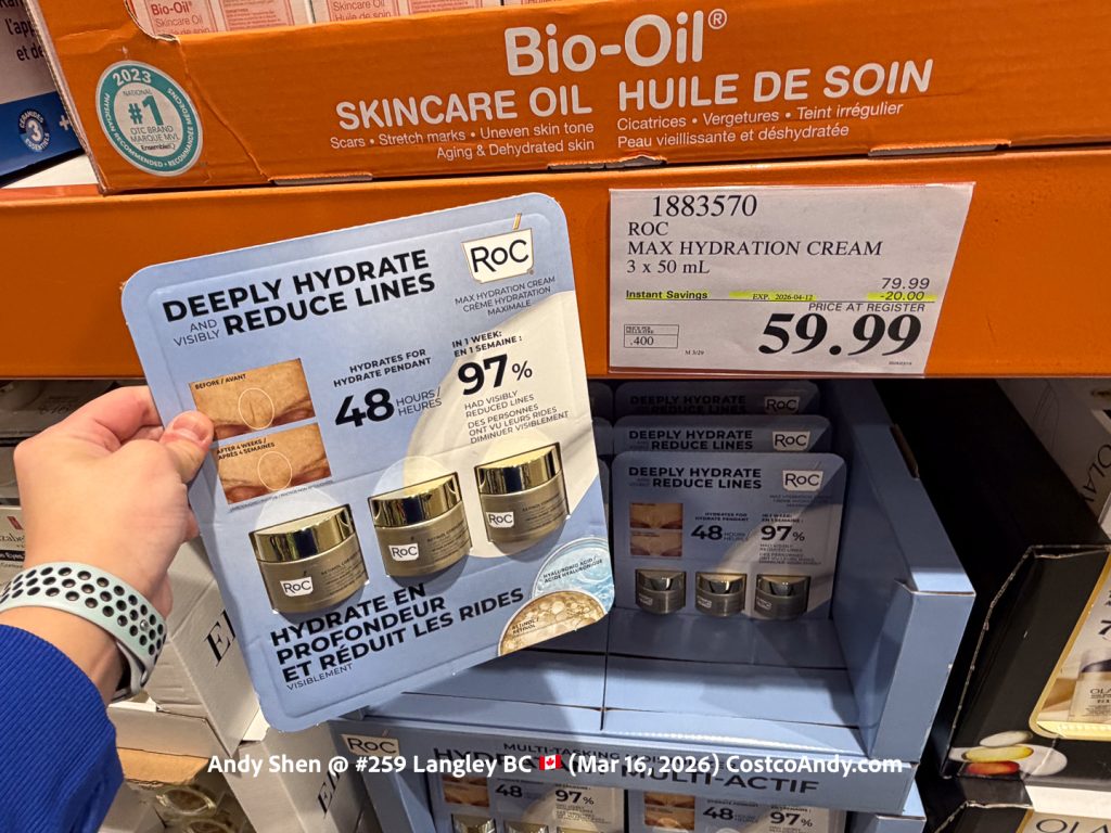 ROC MAX HYDRATION CREAM 3 X 50 ML