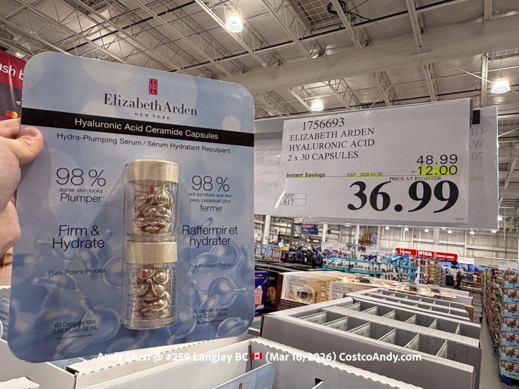 ELIZABETH ARDEN HYALURONIC ACIDE 2 X 30 CAPSULES