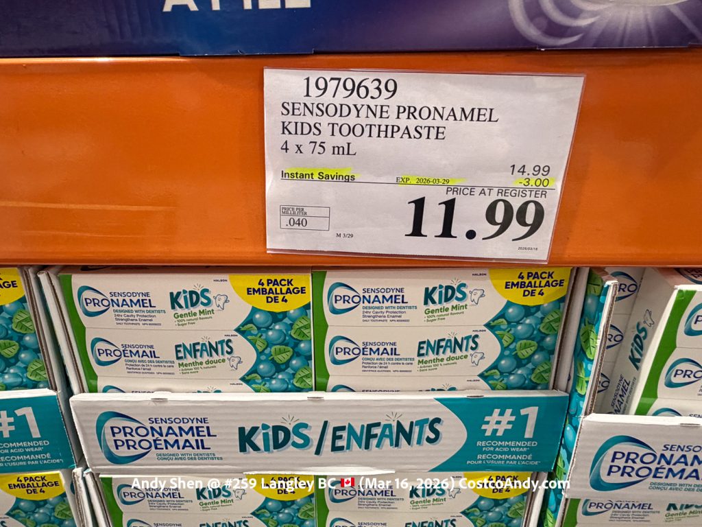 SENSODYNE PRONAMEL KIDS TOOTHPASTE 4 X 75 ML