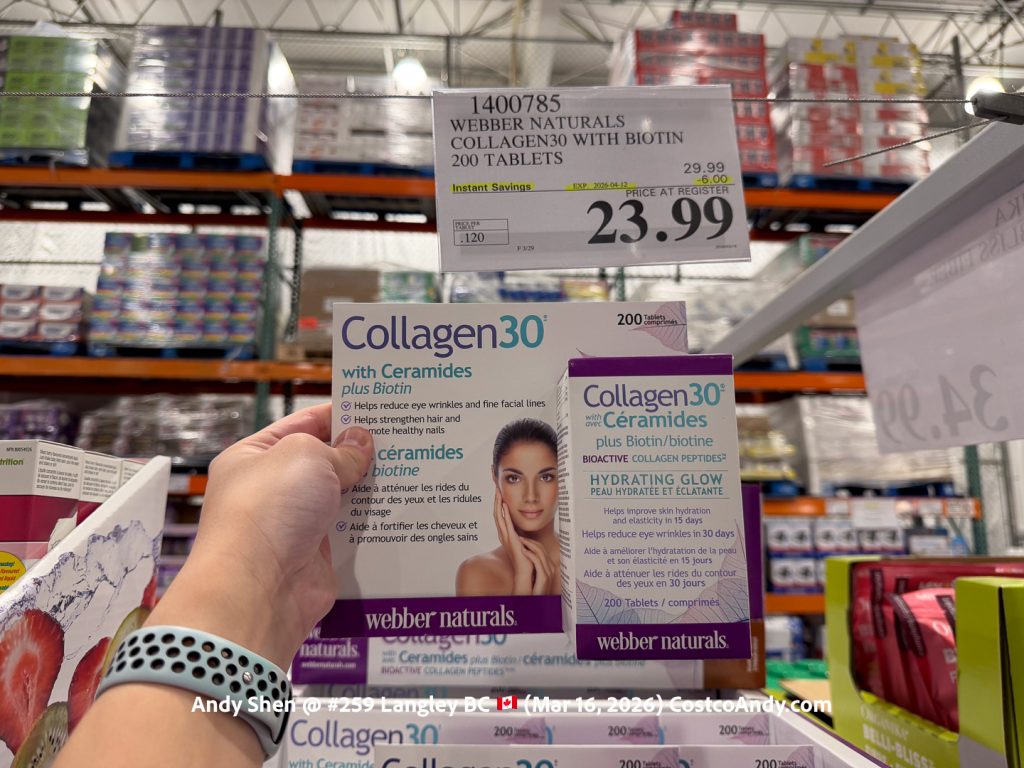 WEBBER NATURALS COLLAGEN30 WITH BIOTIN 200 TABLETS