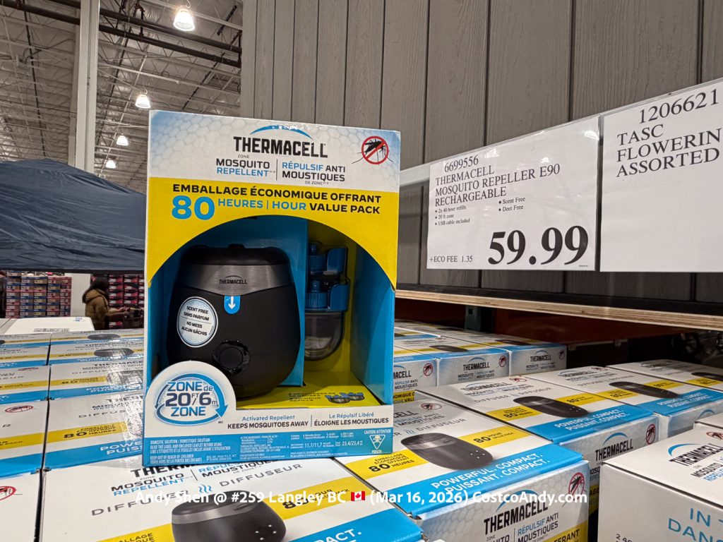 THERMACELL MOSQUITO REPELLER E90 RECHARGEABLE