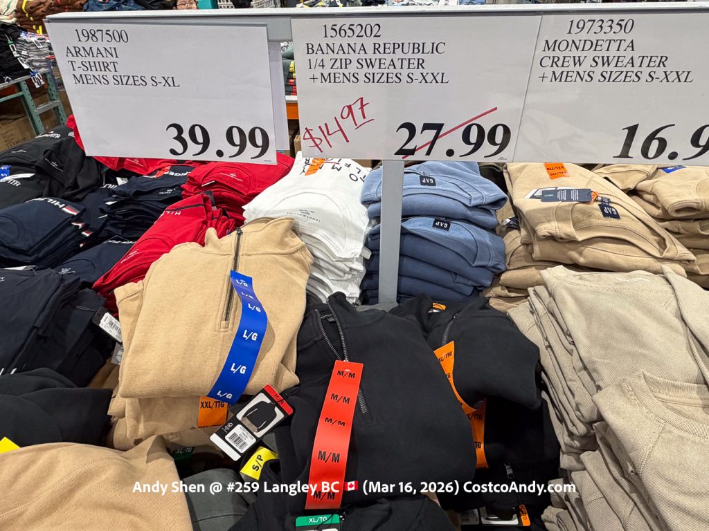 BANANA REPUBLIC 1/4 ZIP SWEATER MENS SIZES S-XXL