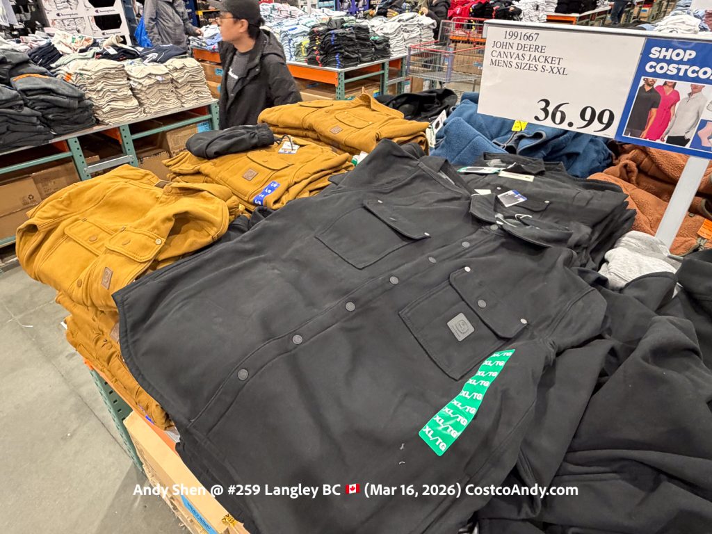 JOHN DEERE CANVAS JACKET MENS SIZES S-XXL