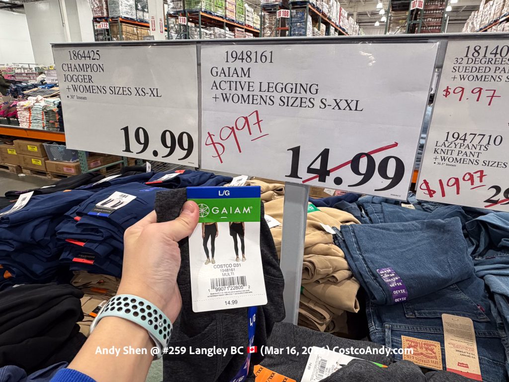 GAIAM ACTIVE LEGGING +WOMENS SIZES S-XXL