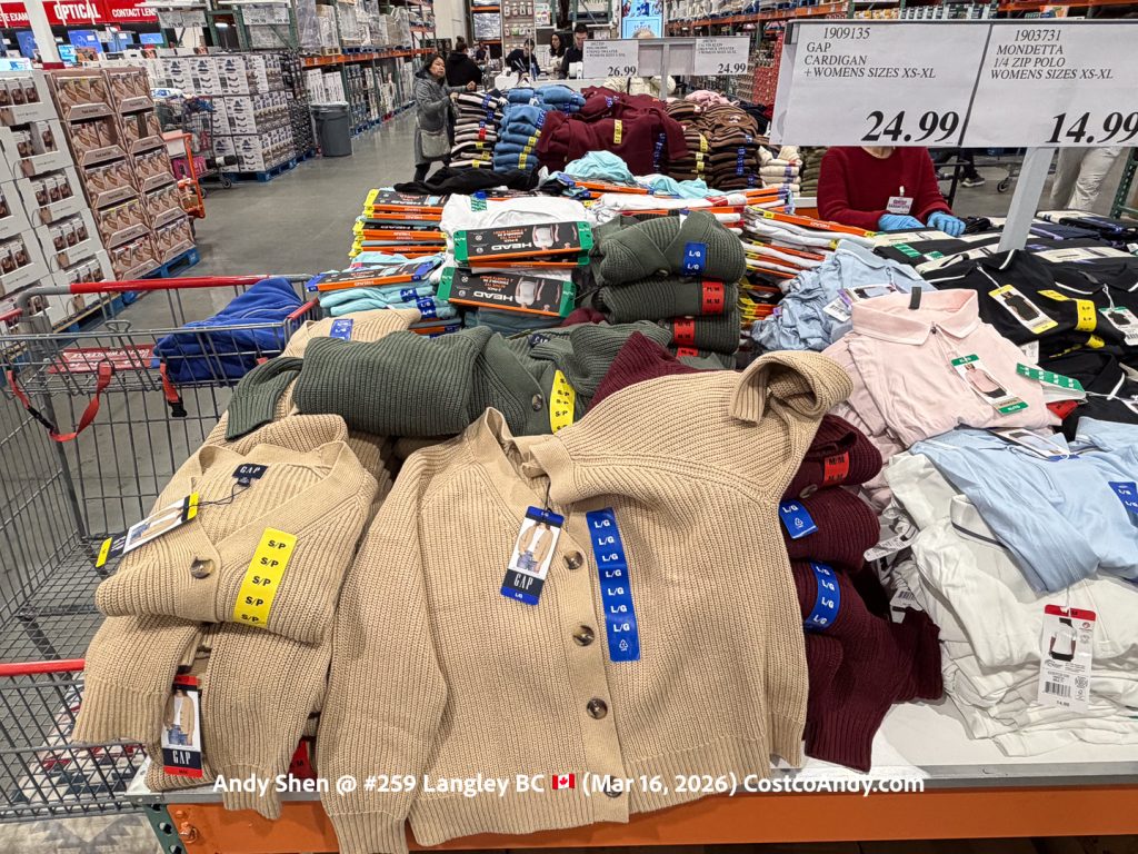 MONDETTA 1/4 ZIP WOMENS SIZES XS-XL