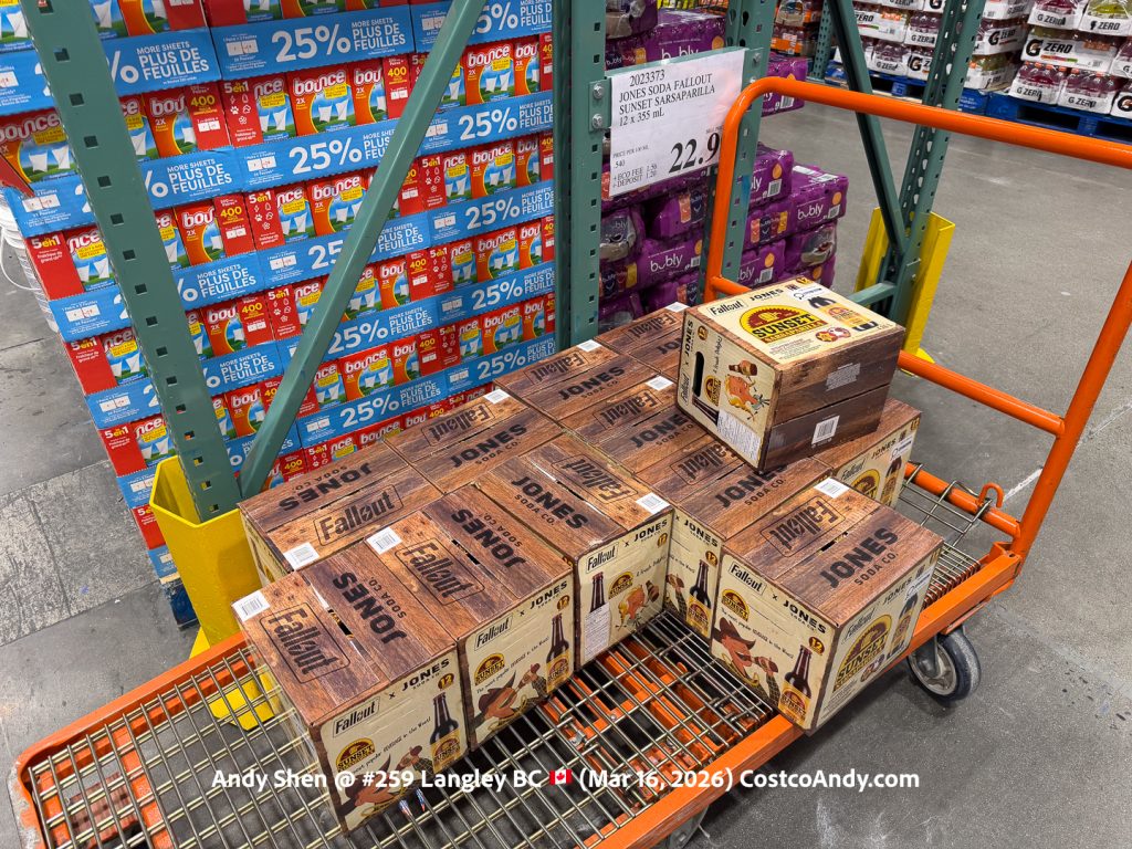 JONES SODA FALLOUT SUNSET SARSAPARILLA 12 X 355 ML