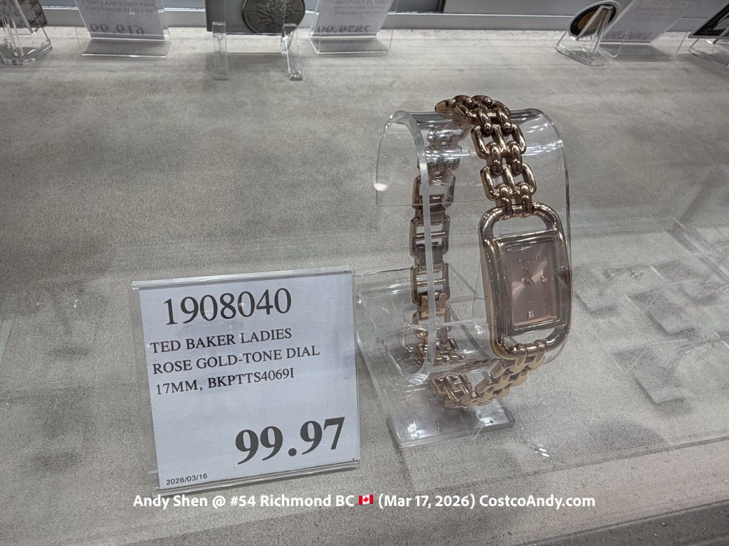 TED BAKER LADIES ROSE GOLD-TONE DIAL 17MM, BKPTTS4069I