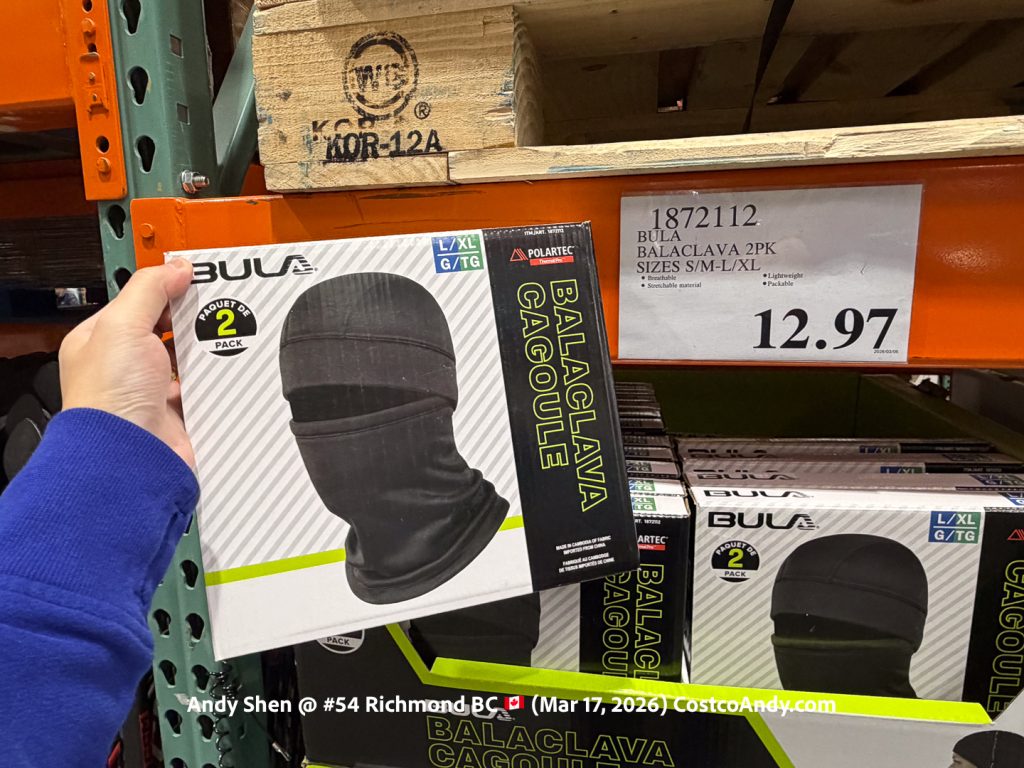 BULA BALACLAVA 2PK SIZES S/M-L/XL ONLY