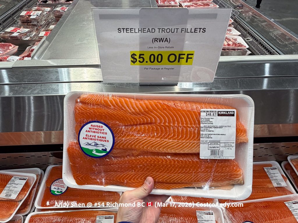 STEELHEAD TROUT FILLETS (RWA)