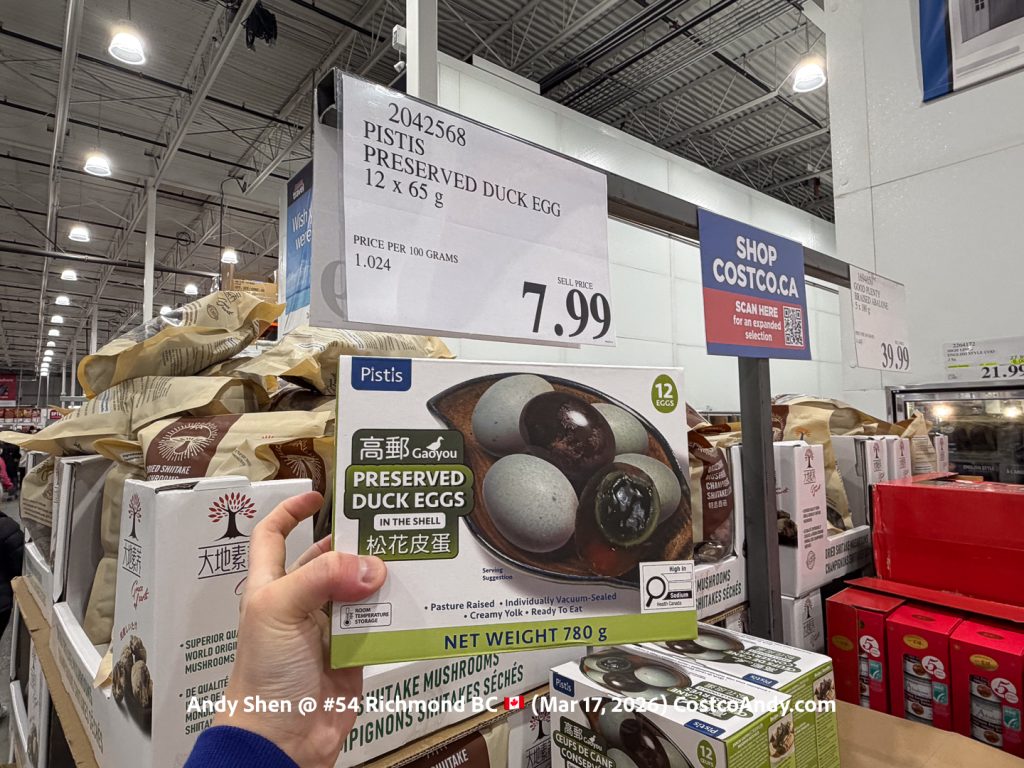 PISTIS PRESERVED DUCK EGG 12x65G