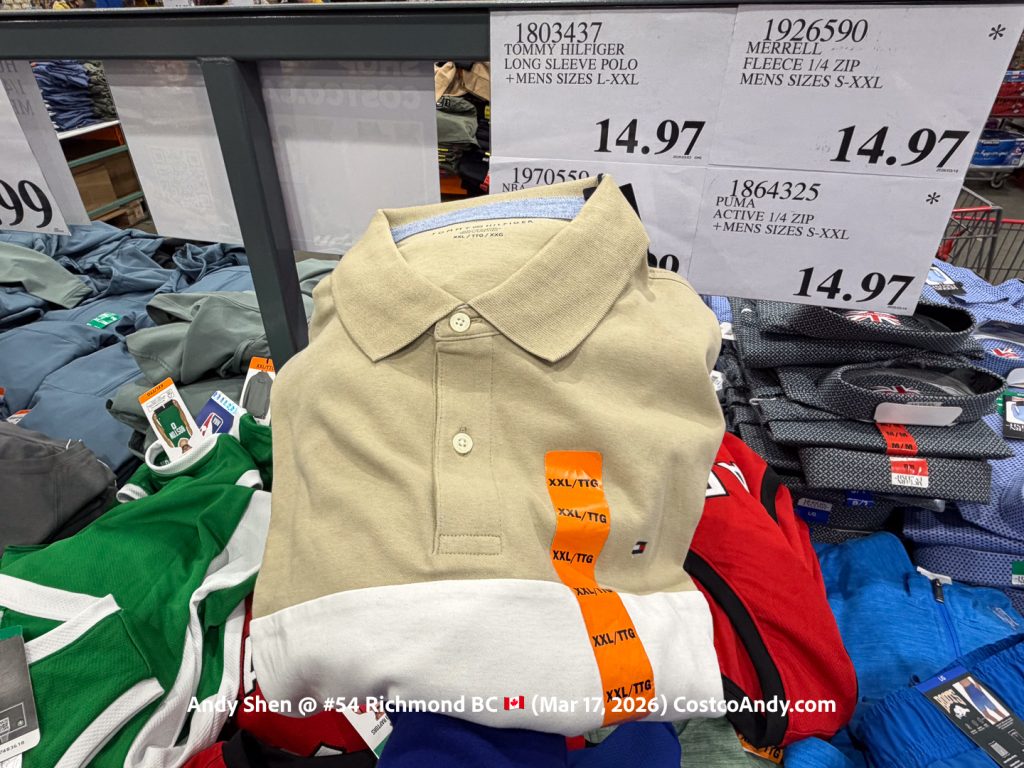 TOMMY HILFIGER LONG SLEEVE POLO +MENS SIZES S-XXL