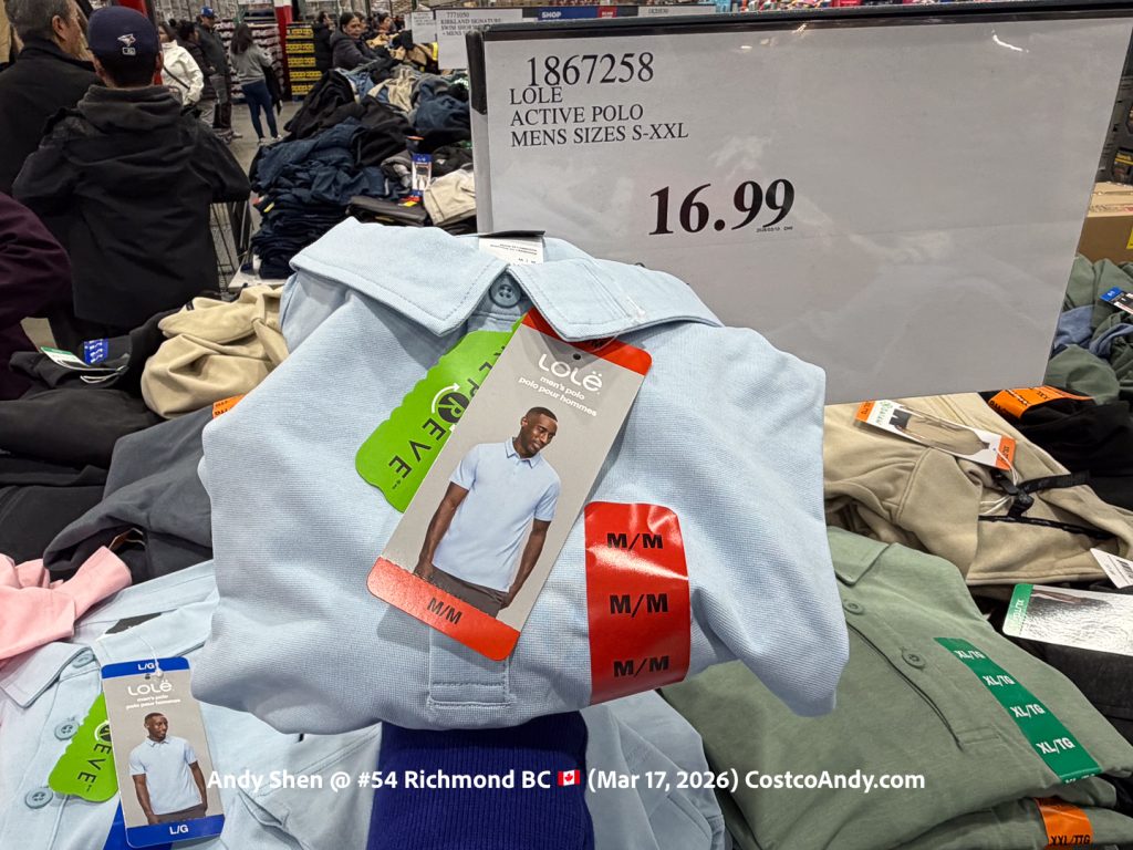 LOLE ACTIVE POLO MENS SIZES S-XXL