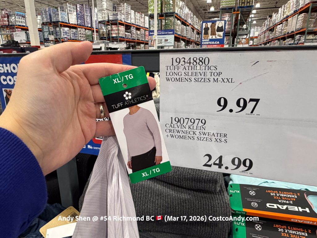 TUFF ATHLETICS LONG SLEEVE TOP WOMENS SIZES S-XXL