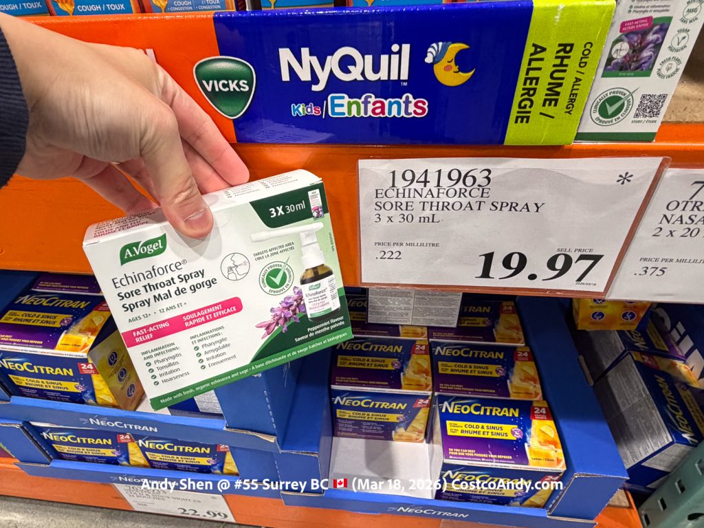 ECHINAFORCE SORE THROAT SPRAY 3 X 30 ML