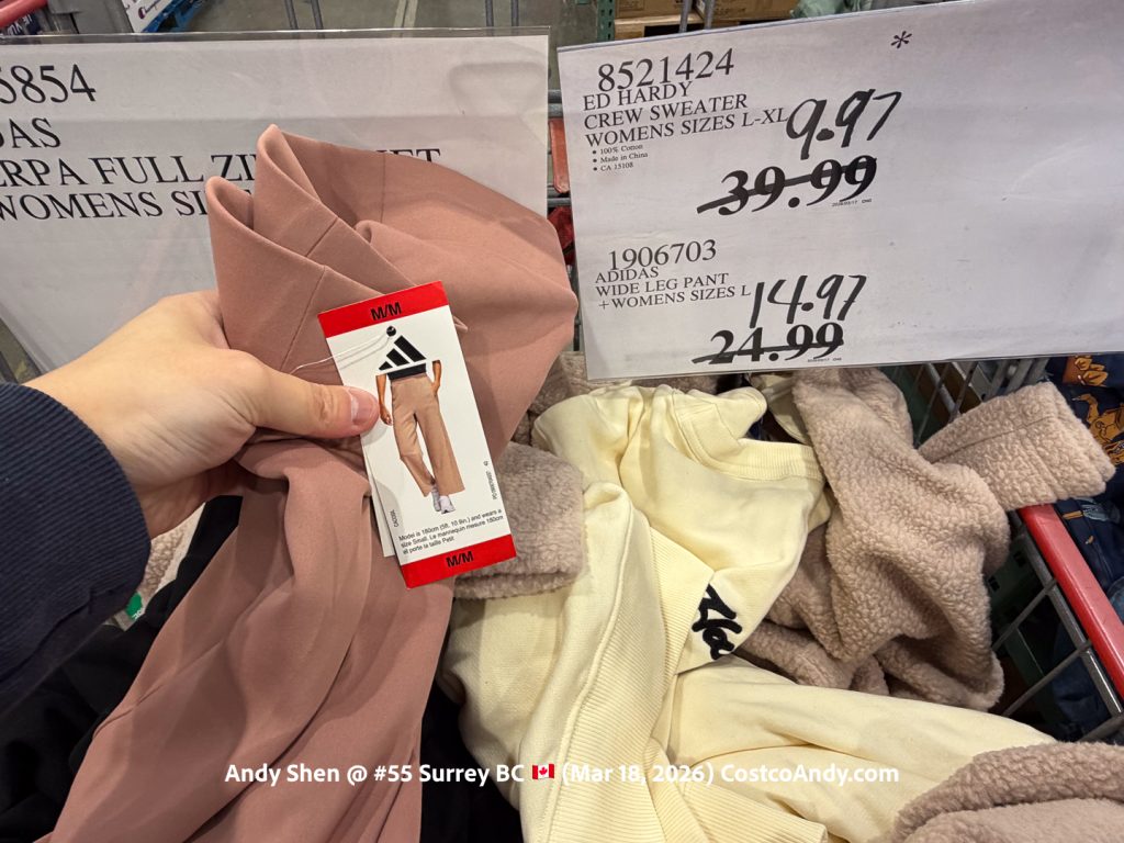 ADIDAS WIDE LEG PANT +WOMENS SIZES L