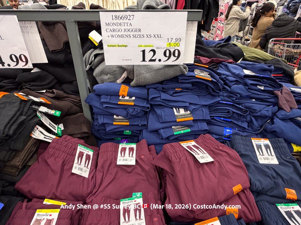 MONDETTA CARGO JOGGER +WOMENS SIZES XS-XXL