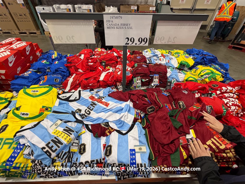 FIFA CANADA JERSEY MENS SIZES S-XXL