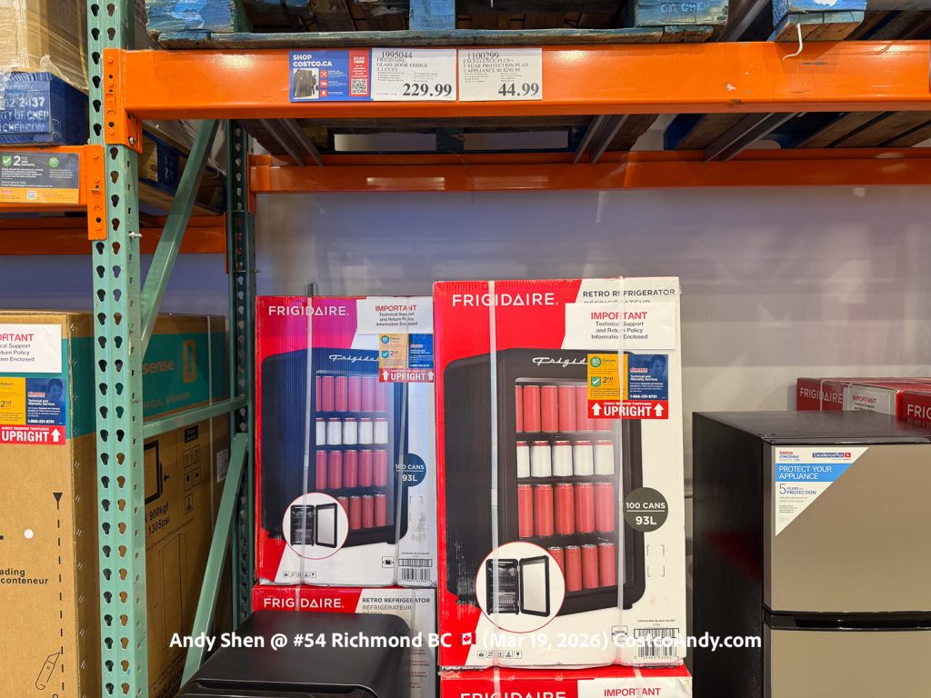 FRIGIDAIRE GLASS DOOR FRIDGE 3.3 CUFT