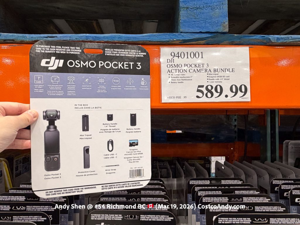 DJI OSMO POCKET 3 ACTION CAMERA BUNDLE