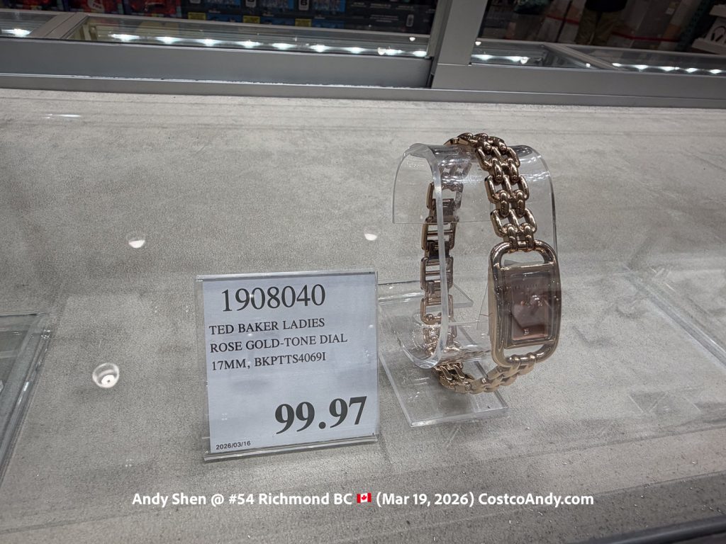 TED BAKER LADIES ROSE GOLD-TONE DIAL 17MM, BKPTTS4069I