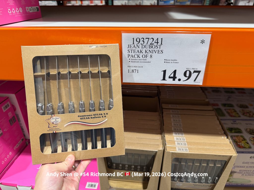 JEAN DUBOST STEAK KNIVES PACK OF 8