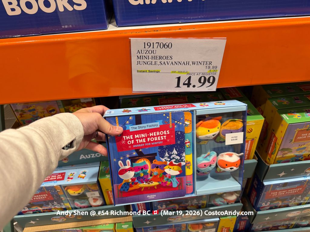 AUZOU MINI-HEROES JUNGLE, SAVANNAH, WINTER