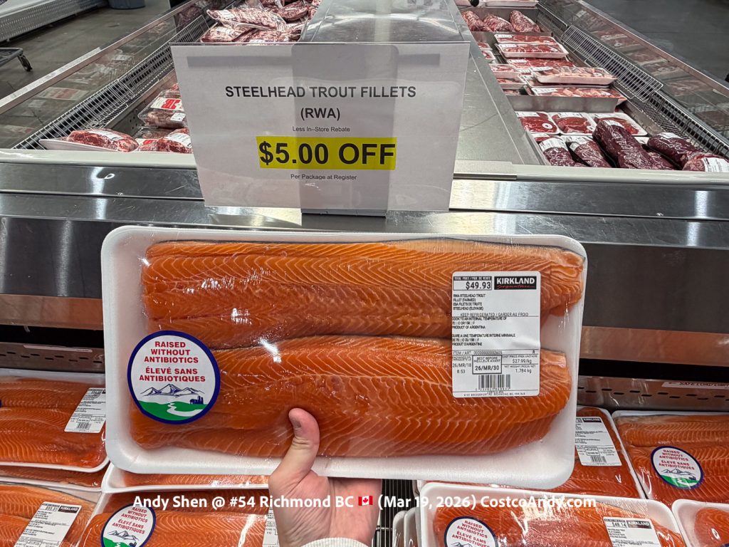 STEELHEAD TROUT FILLETS (RWA)