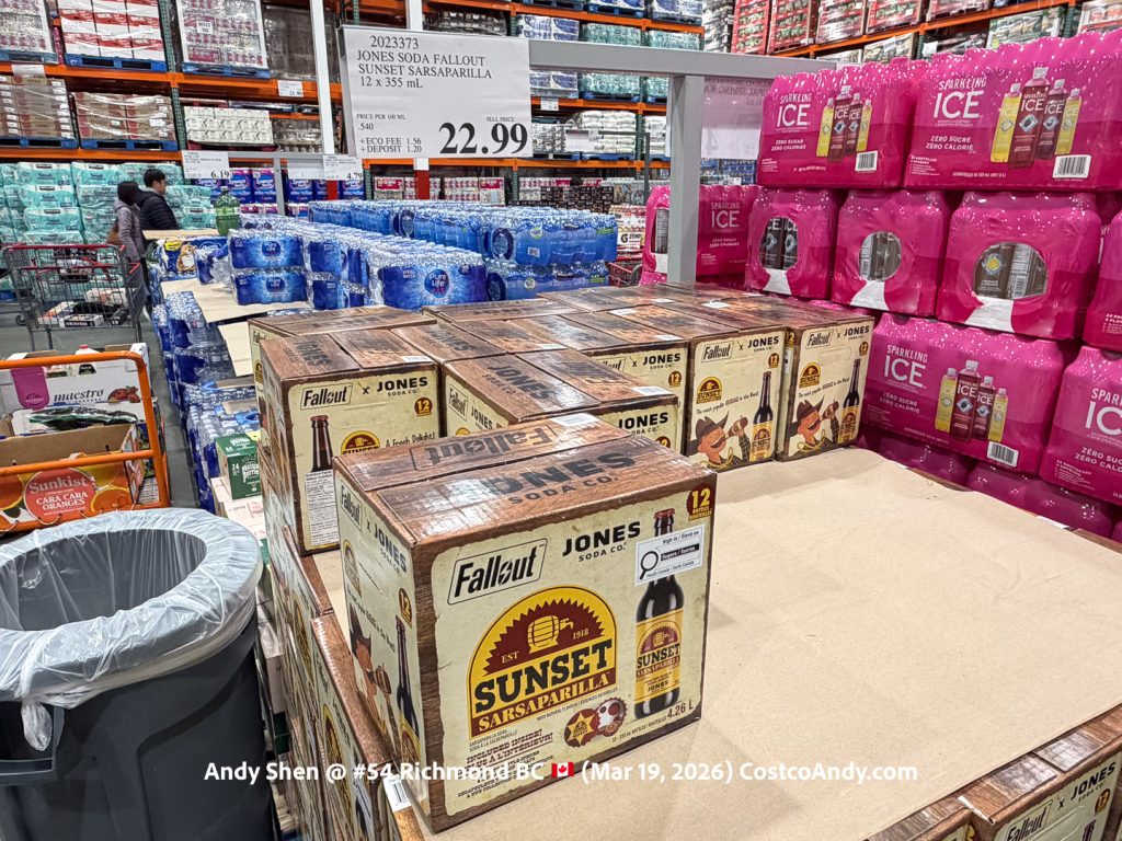 JONES SODA FALLOUT SUNSET SARSAPARILLA 12 X 355 ML