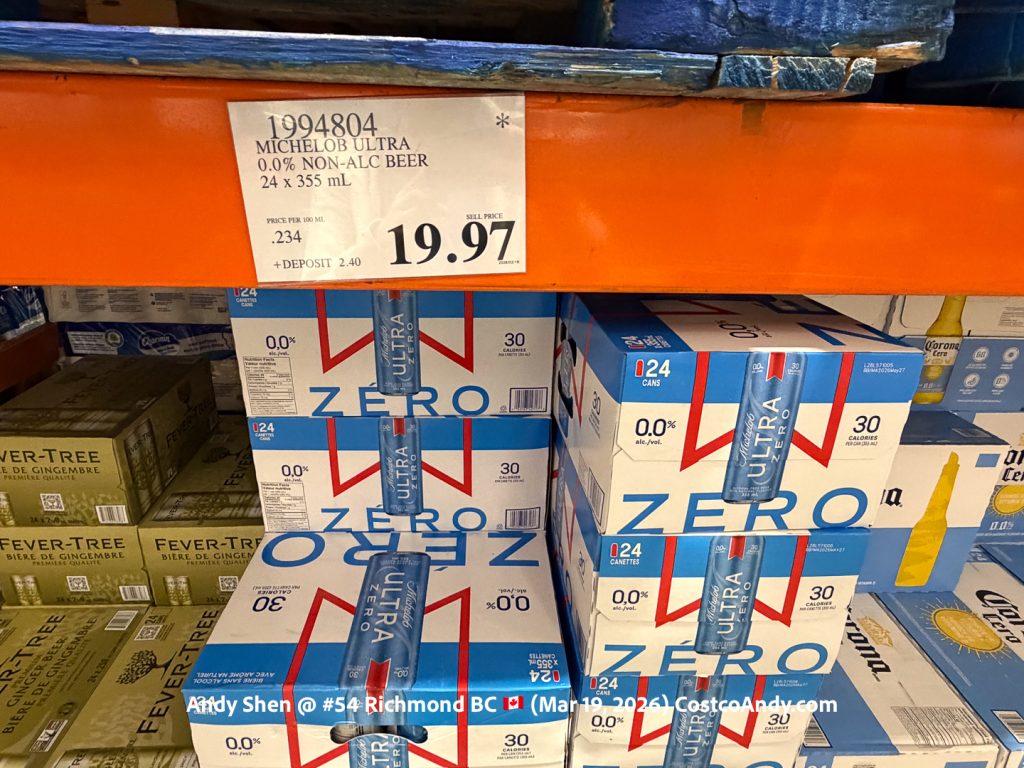 MICHELOB ULTRA 0.0% NON-ALC BEER 24 X 355 ML