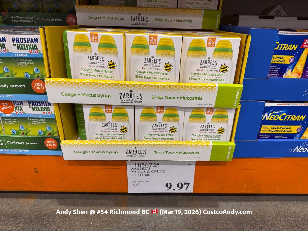 ZARBEE’S MUCUS & COUGH 2 X 118 ML