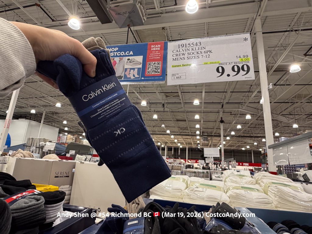 CALVIN KLEIN CREW SOCKS 6PK MENS SIZES 7-12