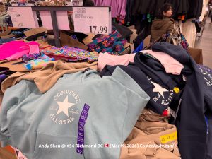 CONVERSE HOODIE KIDS SIZES S-XXL
