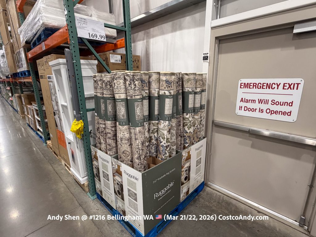 RUGGABLE AREA RUG 5′ X 7′