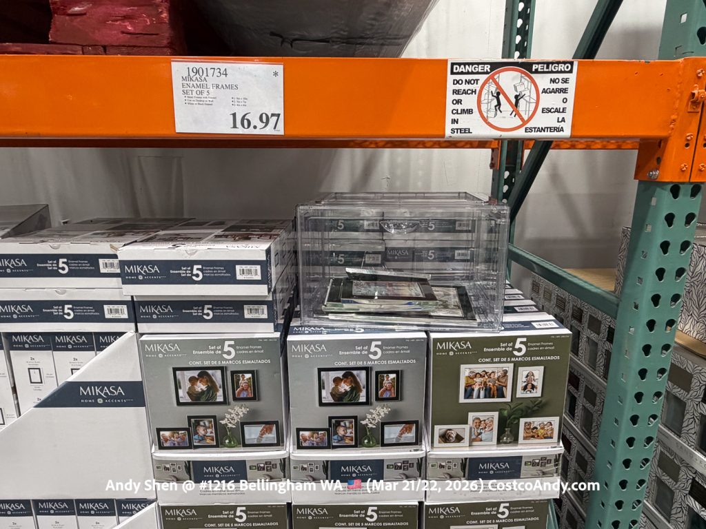 MIKASA ENAMEL FRAMES SET OF 5