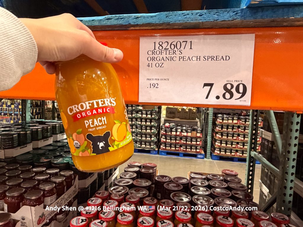CROFTER’S ORGANIC PEACH SPREAD 41 OZ