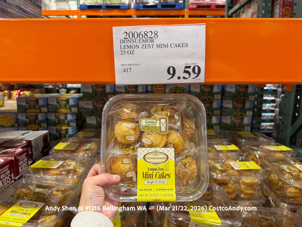DONSUEMOR LEMON ZEST MINI CAKES 23 OZ