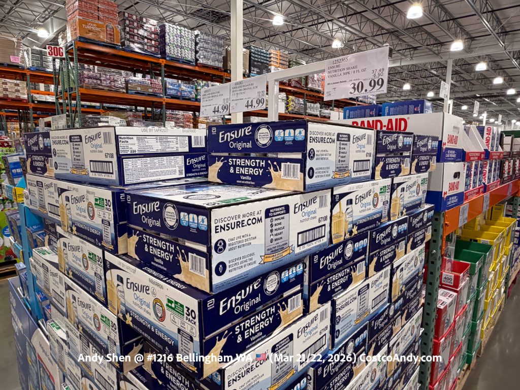 ENSURE NUTRITION SHAKE VANILLA 30PK / 8 FL OZ