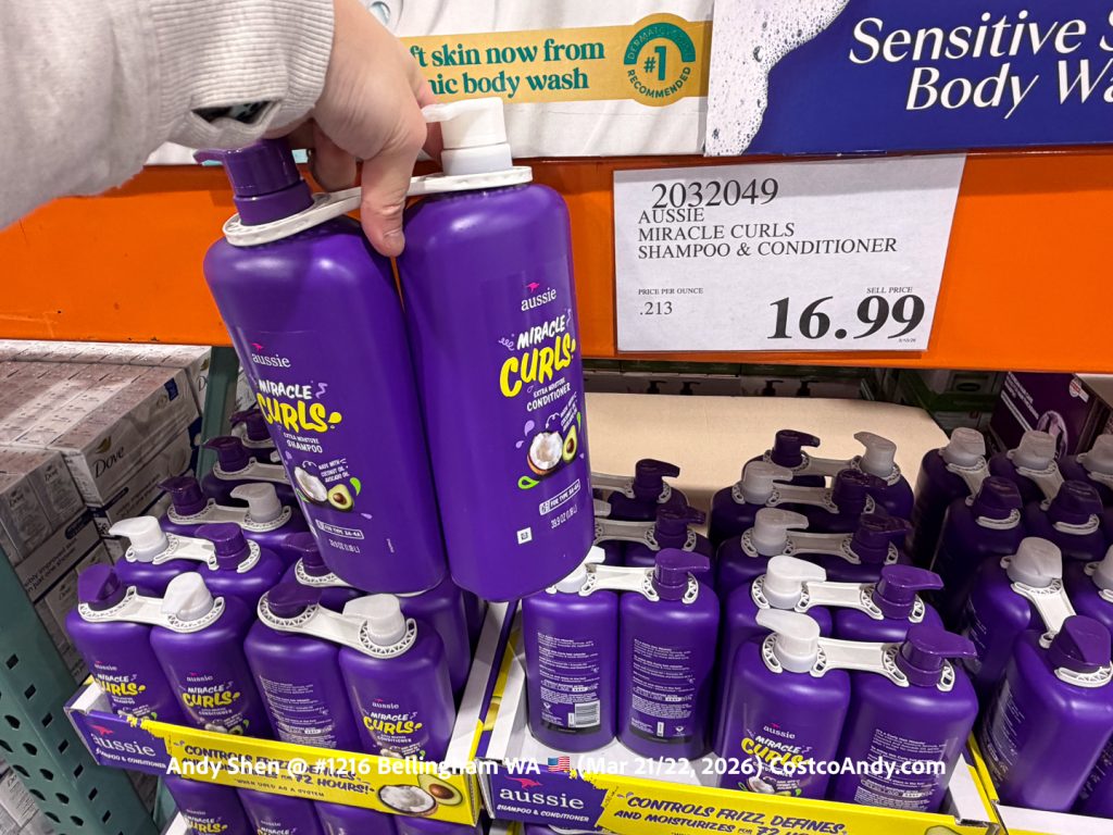 AUSSIE MIRACLE CURLS SHAMPOO & CONDITIONER