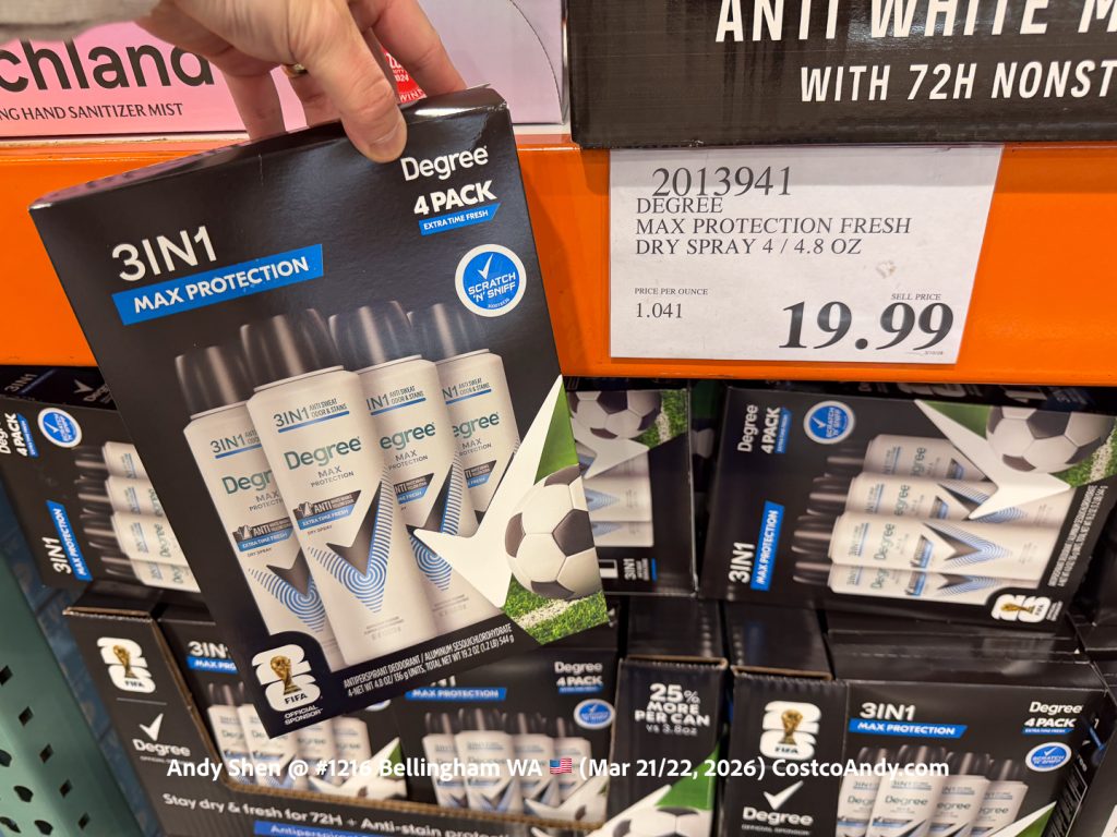 DEGREE MAX PROTECTION FRESH DRY SPRAY 4 / 4.8 OZ