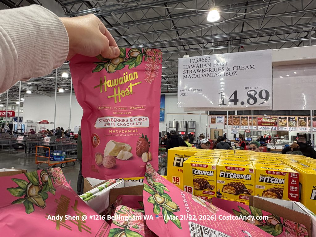 HAWAIIAN HOST STRAWBERRIES & CREAM MACADAMIAS 16OZ